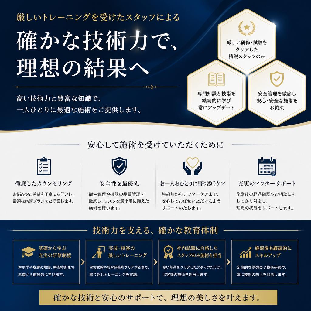 技術へのこだわり