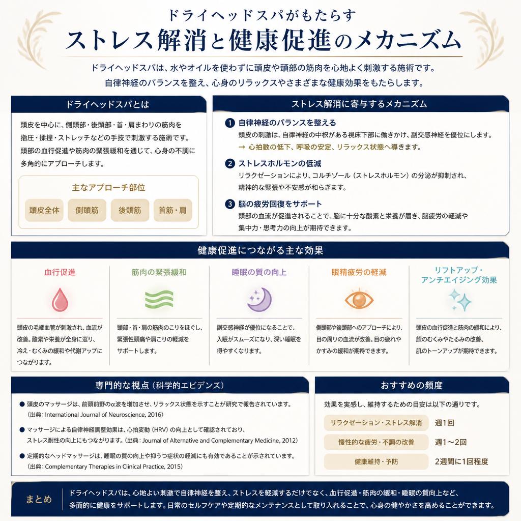 ストレス解消と健康へのアプローチ