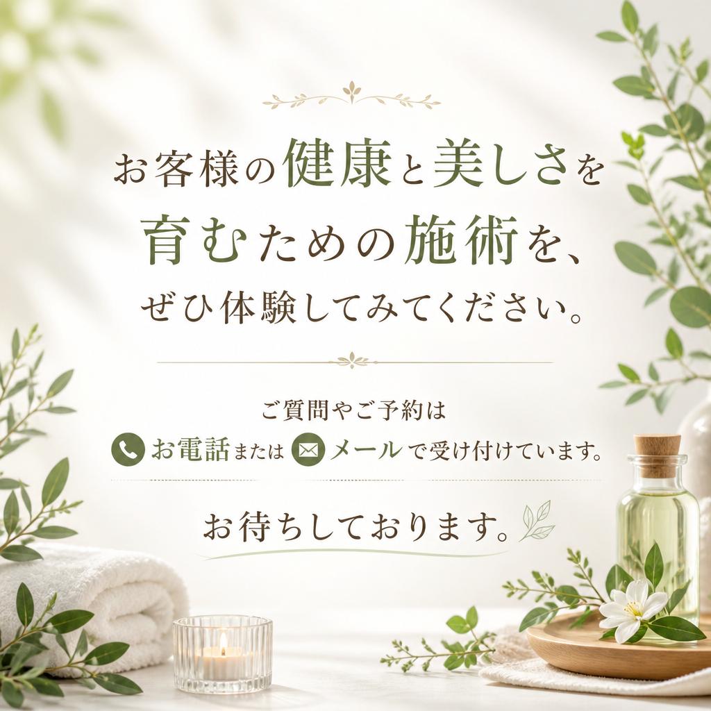 今すぐご予約を！