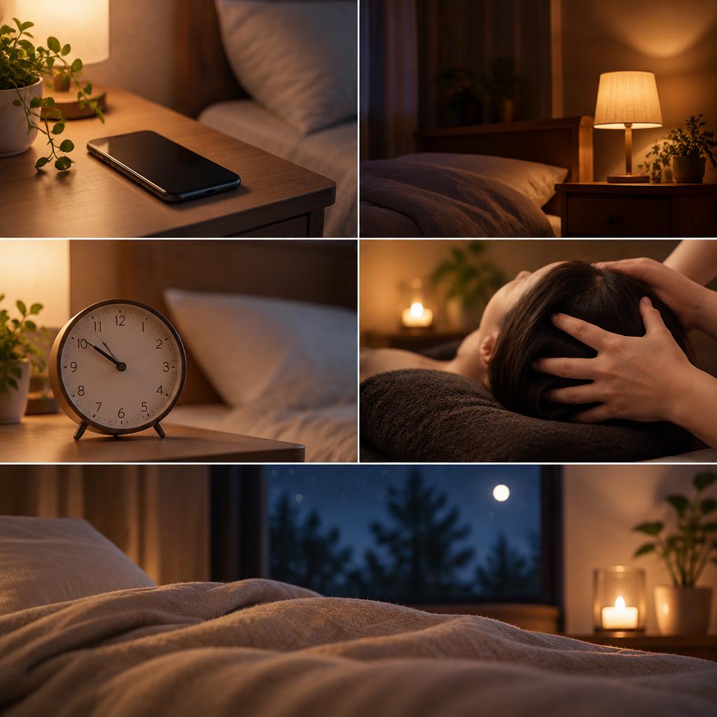 眠りの準備を整える、夜のリラックス習慣